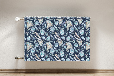 Magnetic radiator mat Boho pattern