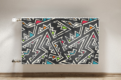 Magnetic radiator mat Graffiti