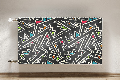 Magnetic radiator mat Graffiti