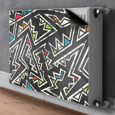 Magnetic radiator mat Graffiti