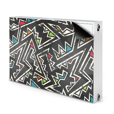 Magnetic radiator mat Graffiti