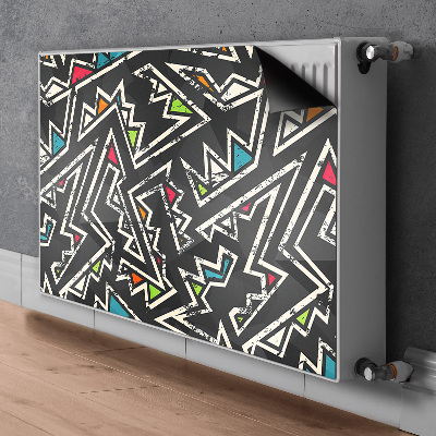 Magnetic radiator mat Graffiti