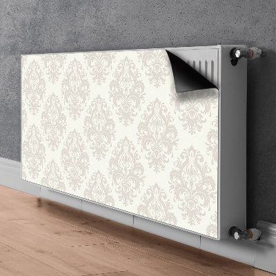 Radiator cover Damascus pattern