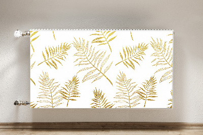 Magnetic radiator cover Palm leaves