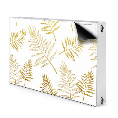 Magnetic radiator cover Palm leaves