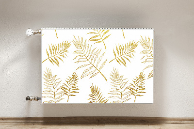 Magnetic radiator cover Palm leaves