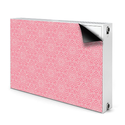 Printed radiator mat Floral pattern