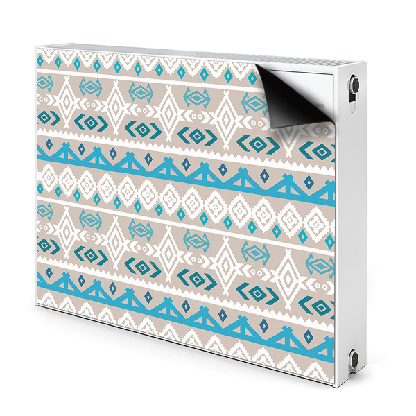 Decorative radiator cover Tribal art