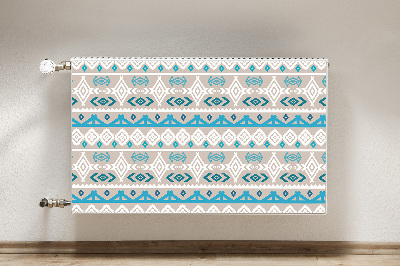 Decorative radiator cover Tribal art