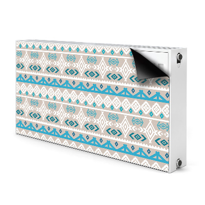 Decorative radiator cover Tribal art