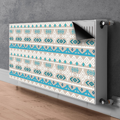 Decorative radiator cover Tribal art