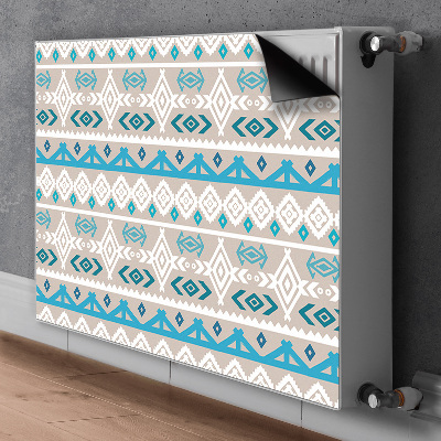 Decorative radiator cover Tribal art