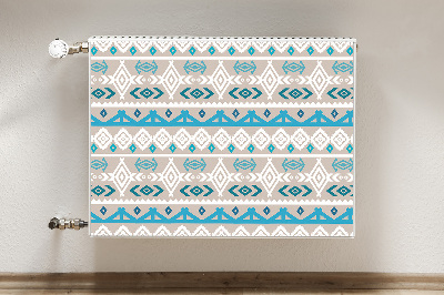 Decorative radiator cover Tribal art