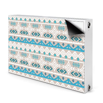 Decorative radiator cover Tribal art