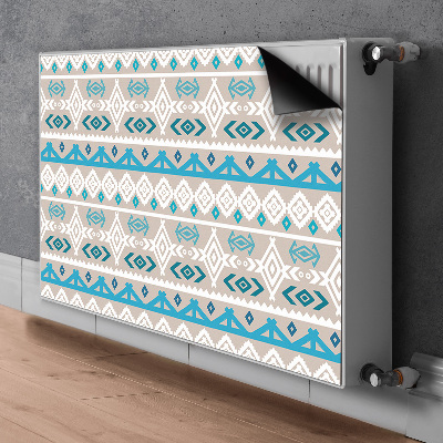 Decorative radiator cover Tribal art