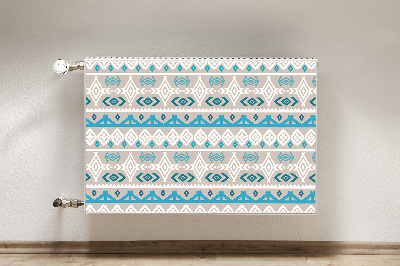 Decorative radiator cover Tribal art