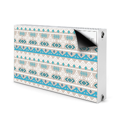 Decorative radiator cover Tribal art