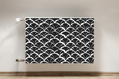 Decorative radiator mat Oriental pattern