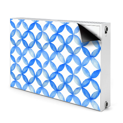 Magnetic radiator cover Blue wheels