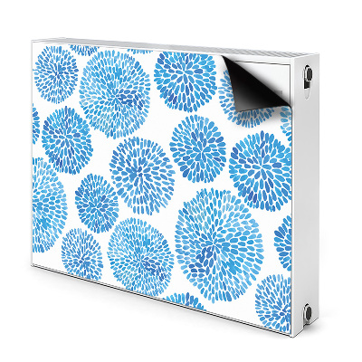 Magnetic radiator mat Japanese pattern