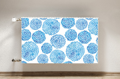 Magnetic radiator mat Japanese pattern