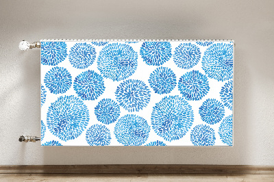 Magnetic radiator mat Japanese pattern