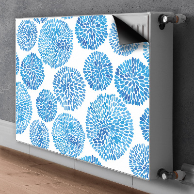 Magnetic radiator mat Japanese pattern