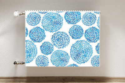 Magnetic radiator mat Japanese pattern