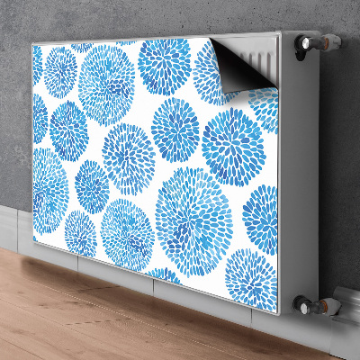 Magnetic radiator mat Japanese pattern