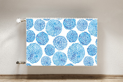 Magnetic radiator mat Japanese pattern