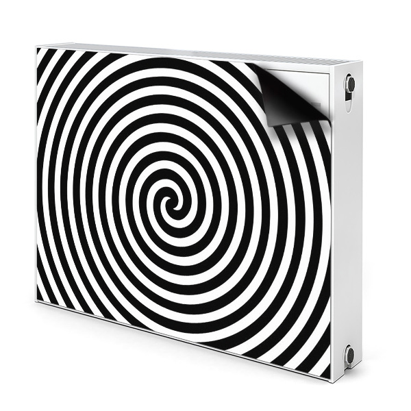 Decorative radiator cover Spiral