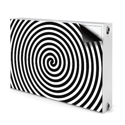 Decorative radiator cover Spiral