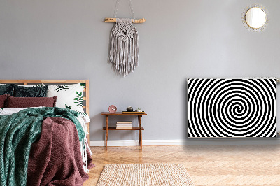 Decorative radiator cover Spiral