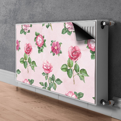 Magnetic radiator mat Rose with spikes