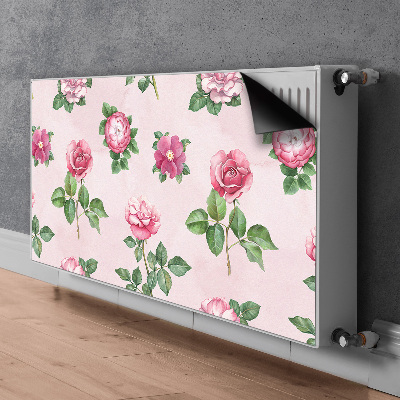 Magnetic radiator mat Rose with spikes