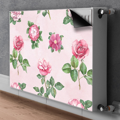 Magnetic radiator mat Rose with spikes