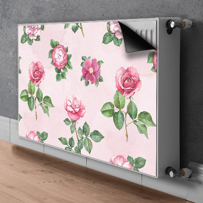 Magnetic radiator mat Rose with spikes