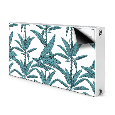 Magnetic radiator mat Palm branches