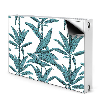 Magnetic radiator mat Palm branches