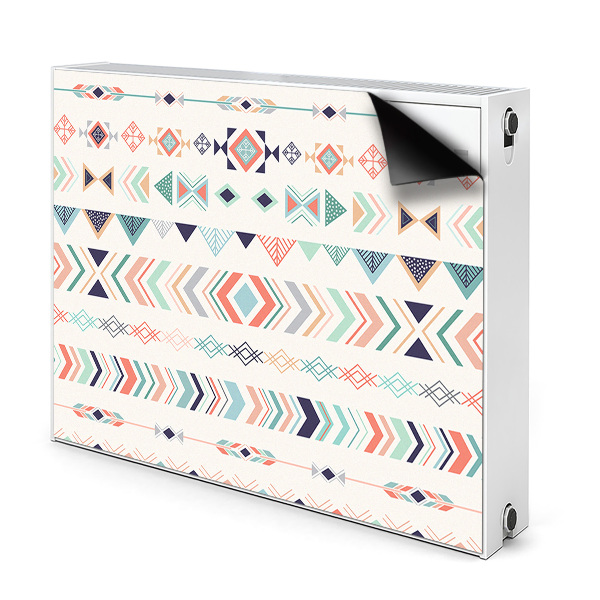 Magnetic radiator mat Ethnic pattern