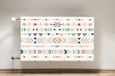 Magnetic radiator mat Ethnic pattern