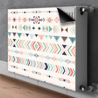 Magnetic radiator mat Ethnic pattern