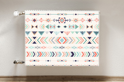 Magnetic radiator mat Ethnic pattern