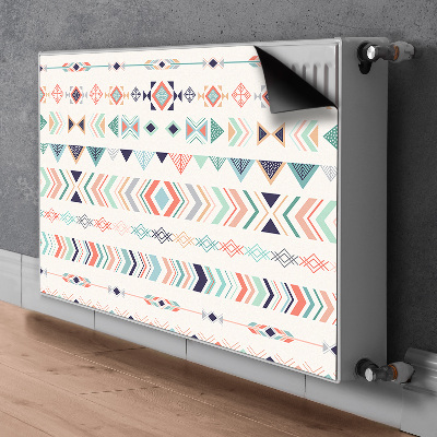 Magnetic radiator mat Ethnic pattern