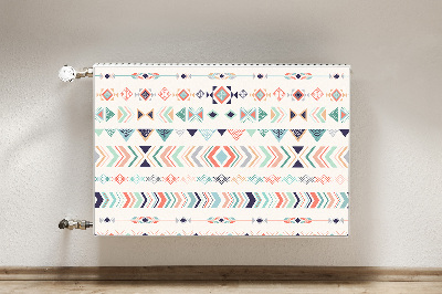 Magnetic radiator mat Ethnic pattern