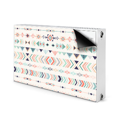 Magnetic radiator mat Ethnic pattern