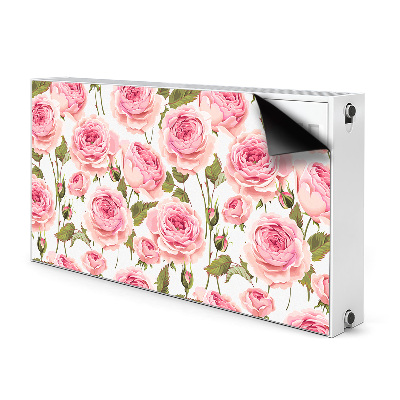 Decorative radiator mat Beautiful roses