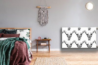 Magnetic radiator mat Deer drawing