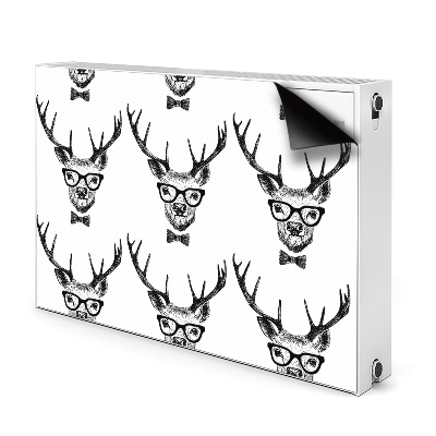 Magnetic radiator mat Deer drawing