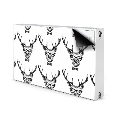 Magnetic radiator mat Deer drawing